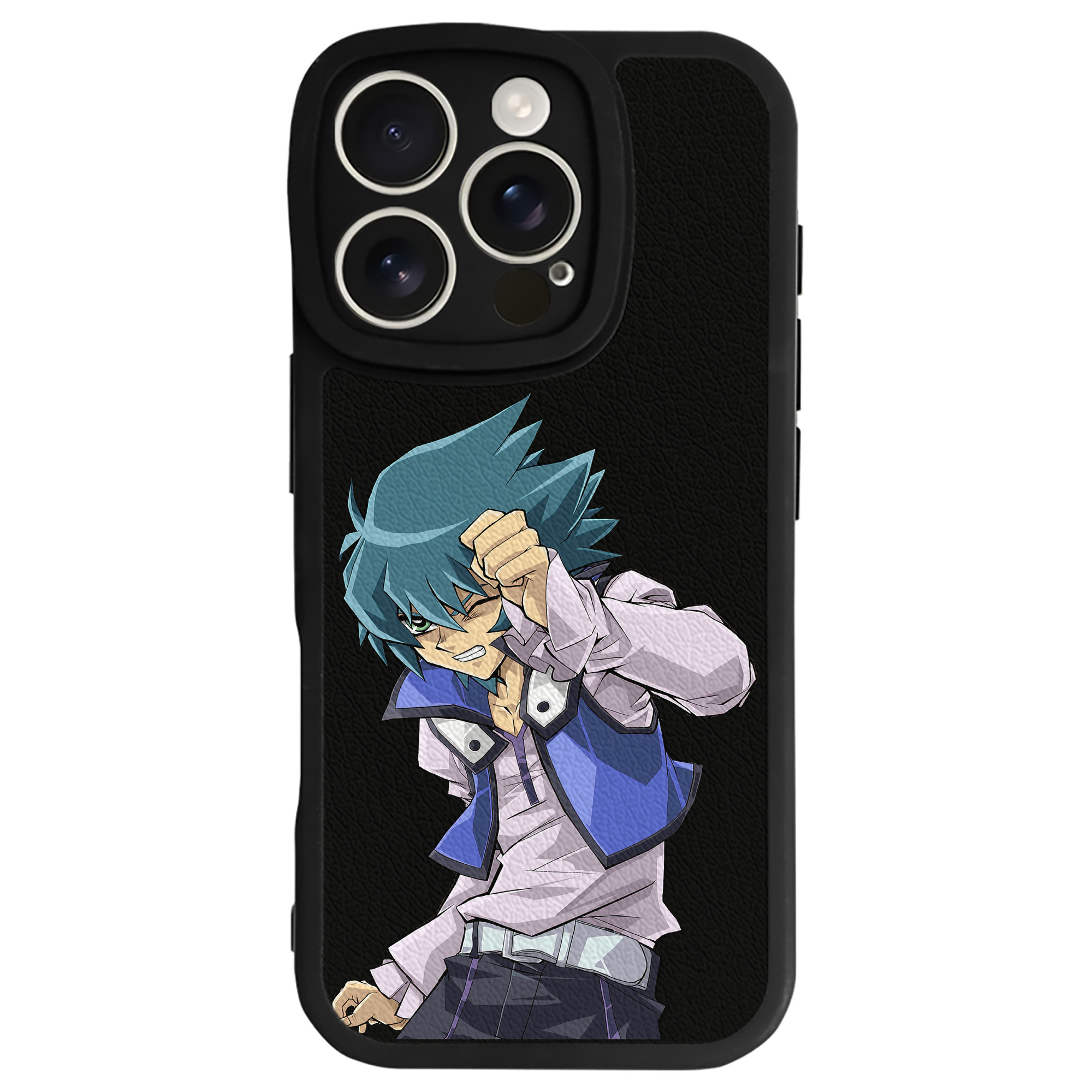 遊☆戯☆王 Yu-Gi-Oh! 【iPhone 16シリーズ対応】シリコンスマホケース（レザー調） 材質：シリコン
